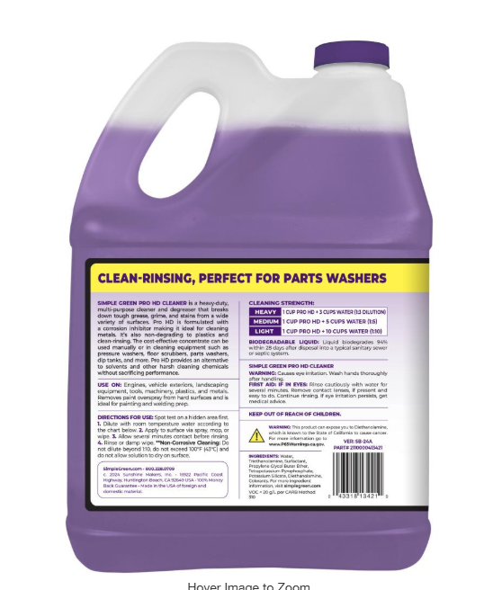 Pro HD Heavy-Duty Cleaner 1 Gallon