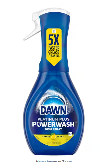 Platinum Plus Powerwash 16 oz. Lemon Scent Liquid Dish Soap