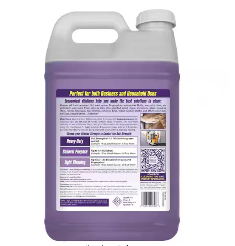 2.5 Gal. Lavender Scent All-Purpose Cleaner