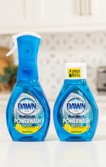 Platinum Plus Powerwash 16 oz. Lemon Scent Liquid Dish Soap