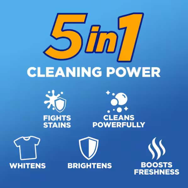 Fresh Scent Plus OxiClean Liquid Laundry Detergent, 128-Loads, 166.5 fl.oz.