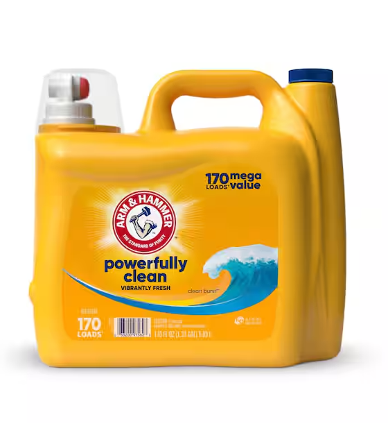 Clean Burst Dual HE Liquid Laundry Detergent, 170-Loads, 170 fl.oz.