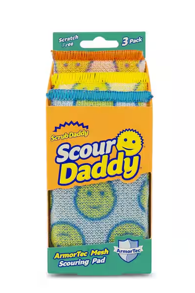 Scour Daddy Scratch Free Scouring Pad (3-Count)