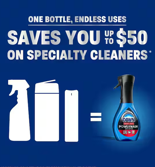 Heavy Duty Powerwash 16 oz. Fresh Scent Liquid Dish Soap