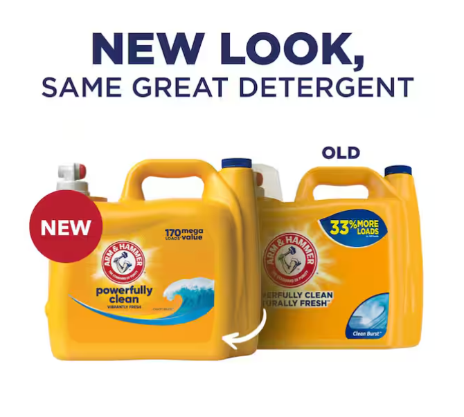 Clean Burst Dual HE Liquid Laundry Detergent, 170-Loads, 170 fl.oz.