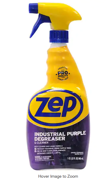 ZEP 32 oz. Industrial Purple Ready to Use Degreaser