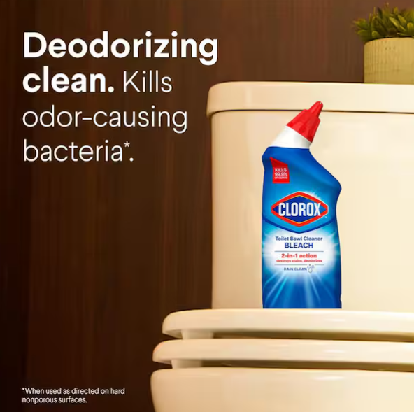 Clorox 24 oz. Ocean Mist Toilet Bowl Cleaner Clinging Bleach Gel (2-Pack)