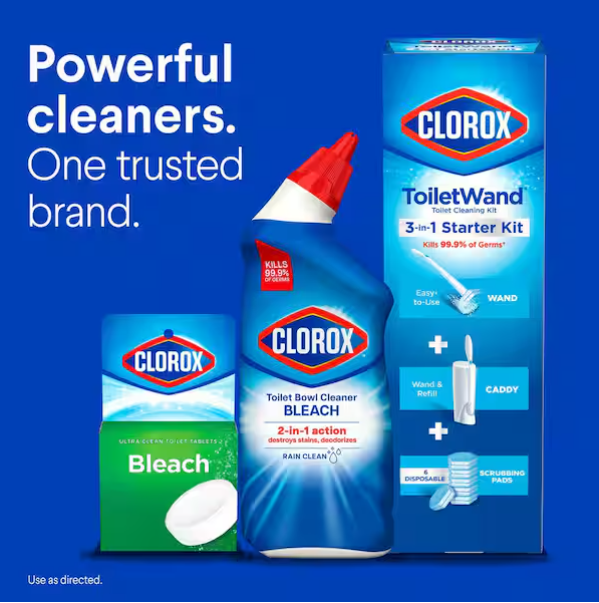 Clorox 24 oz. Ocean Mist Toilet Bowl Cleaner Clinging Bleach Gel (2-Pack)