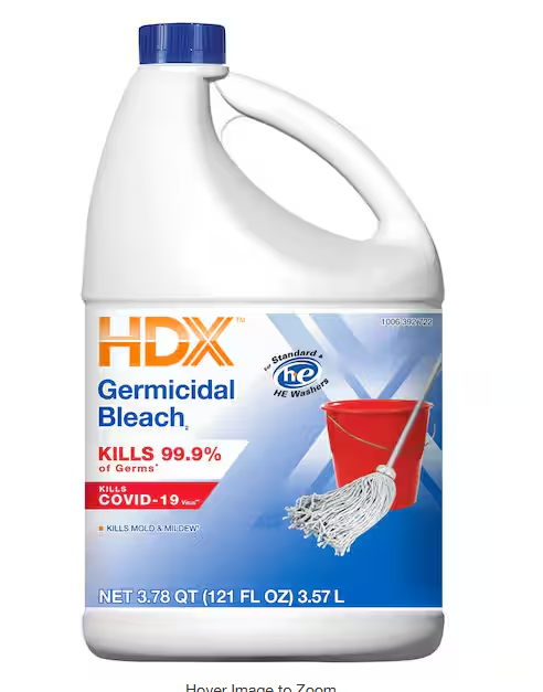 121 oz. Concentrated Germicidal Disinfecting Liquid Bleach Cleaner