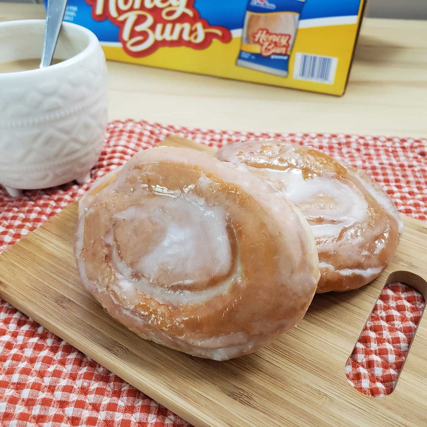 Duchess Honey Buns – Individually Wrapped Sweet Pastries, Pack of 12
