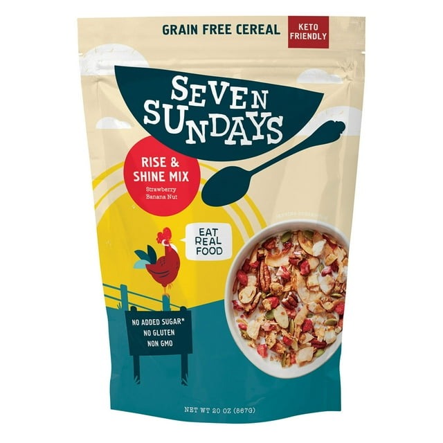 Seven Sundays Keto Rise & Shine Granola – 20 oz