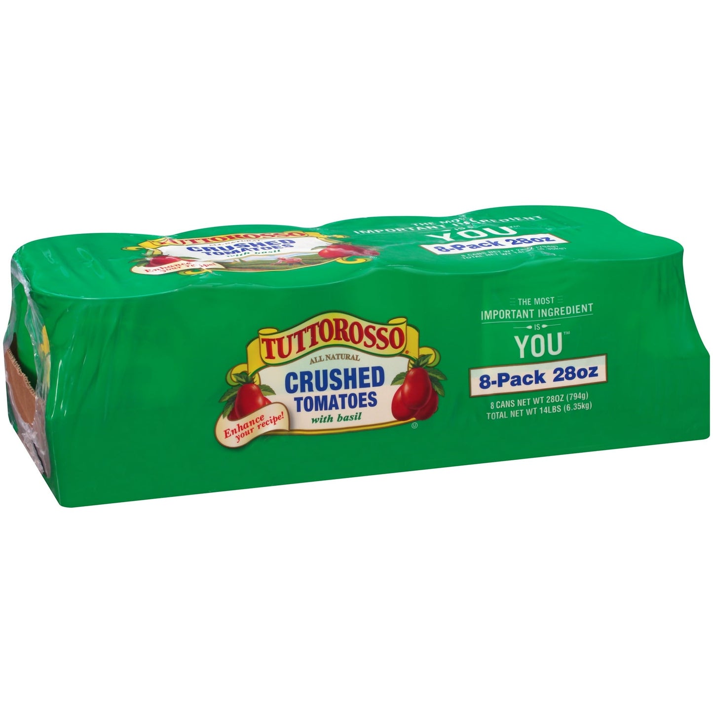 Tuttorosso Crushed Tomatoes with Basil