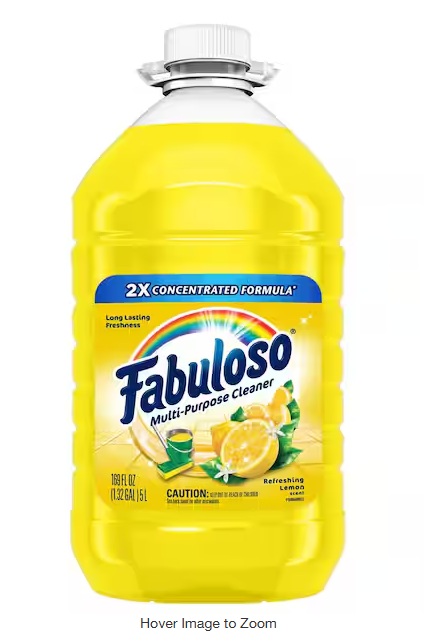 169 oz. Lemon 2X Concentrated All Purpose Cleaner and Floor Cleaner