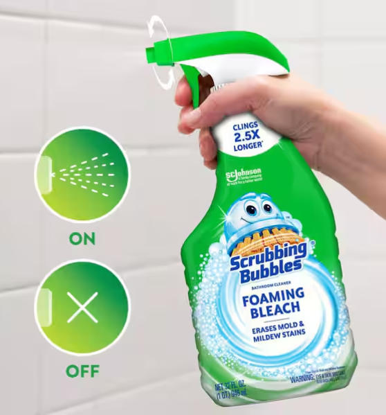 32 fl. oz. Foaming Bleach Bathroom Cleaner