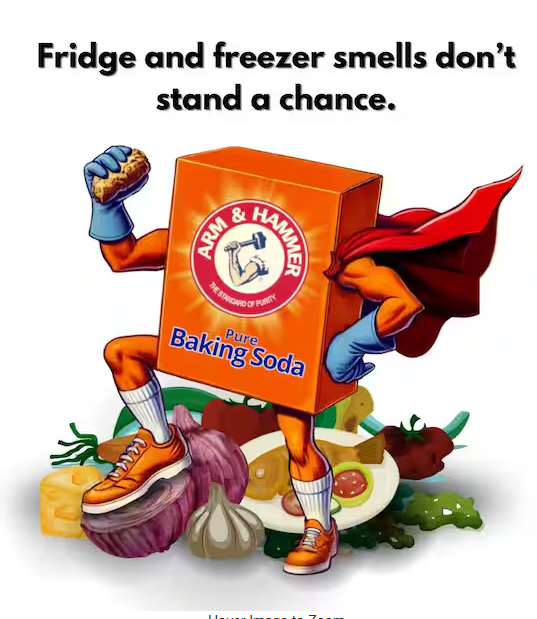 14 oz. Baking Soda Fridge-n-Freezer Odor Absorber