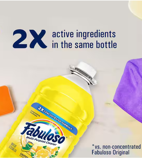 169 oz. Lemon 2X Concentrated All Purpose Cleaner and Floor Cleaner