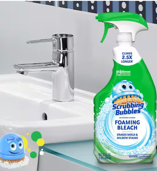 32 fl. oz. Foaming Bleach Bathroom Cleaner