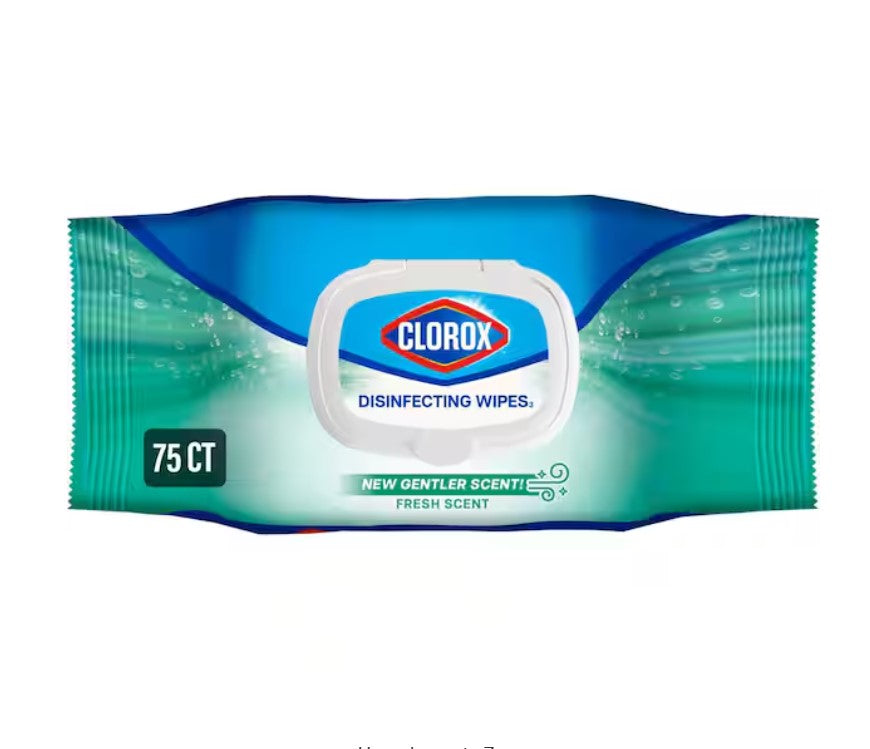 75-Count Fresh Scent Bleach Free Disinfecting Cleaning Wipes