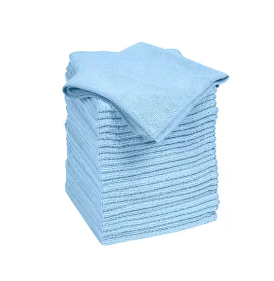 14 in. x 14 in. Microfiber Cloth Towels (24-Pack)