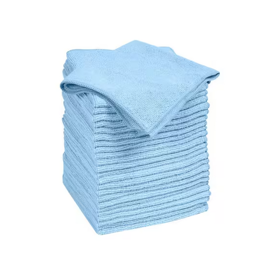 14 in. x 14 in. Microfiber Cloth Towels (24-Pack)