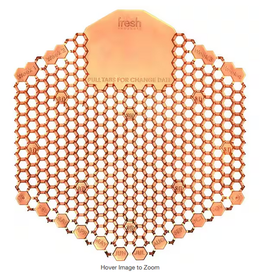 Orange Mango Scented Urinal Screen (10-Per Pack)