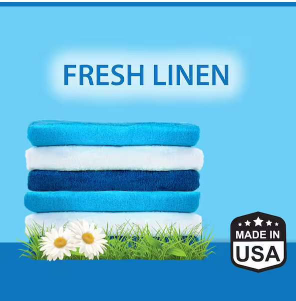 14 oz. Fresh Linen Solid Odor Absorber, Odor Eliminator for Smoke Odor & Musty Smell in Home, Bathroom, Pet Areas