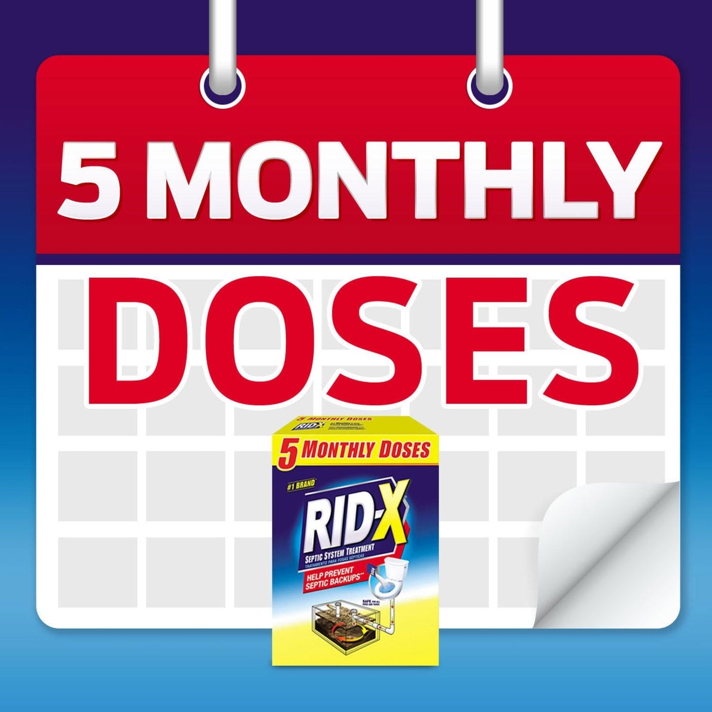 RID-X Septic Tank Treatment Powder, 49 oz