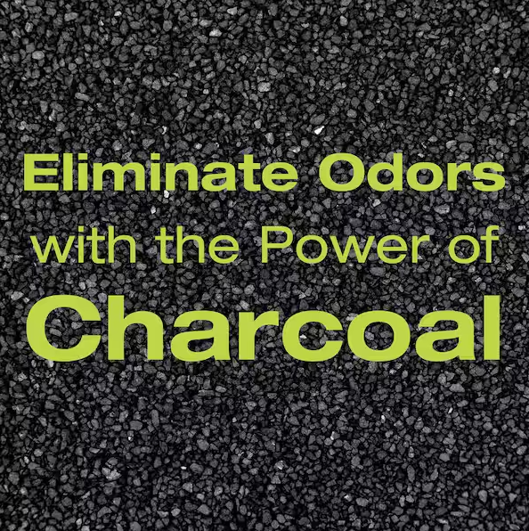 7 oz. Charcoal Odor Eliminator, Air Purifying Natural Non-Toxic Odor Remover & Moisture Absorber Bag for Car & Home