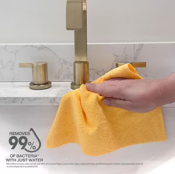 Easy-Tear 12 in. x 12 in. Microfiber Cloth Roll (50 count)