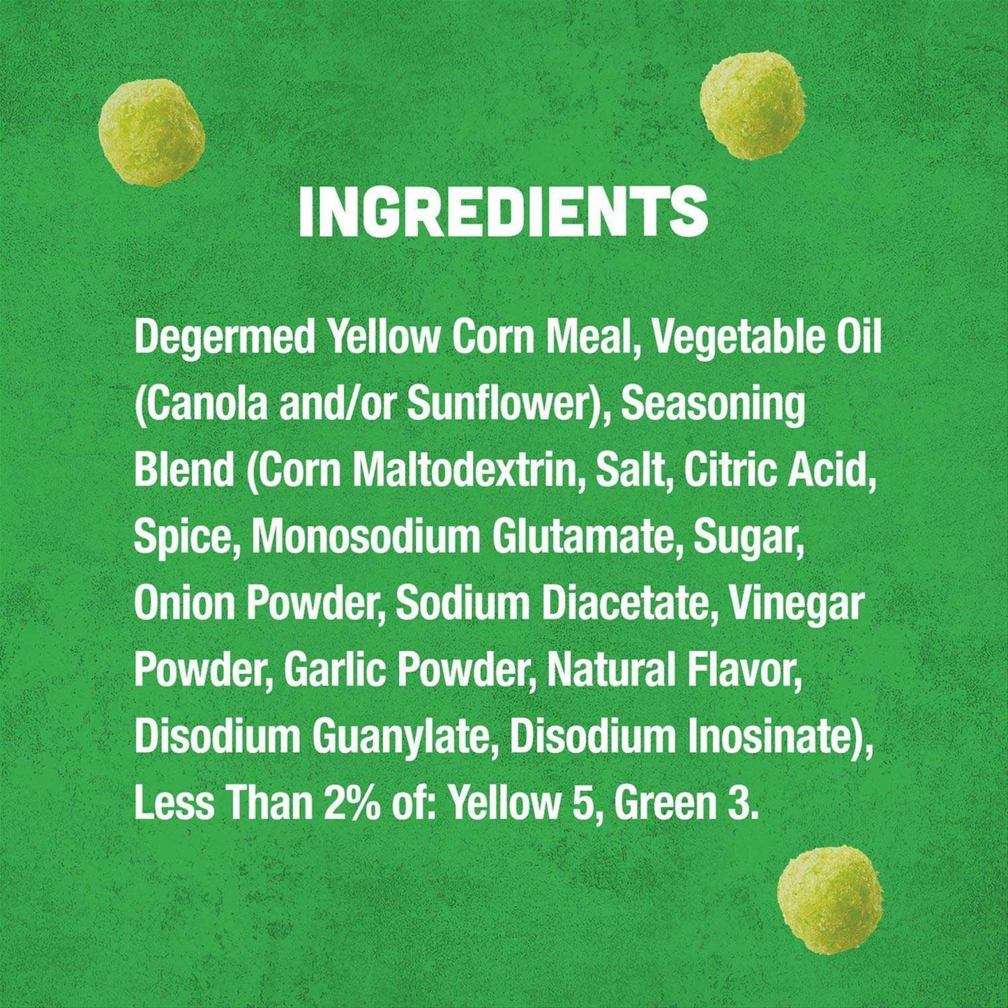 Vlasic Pickle Balls Dill Pickle Flavored Corn Puffs