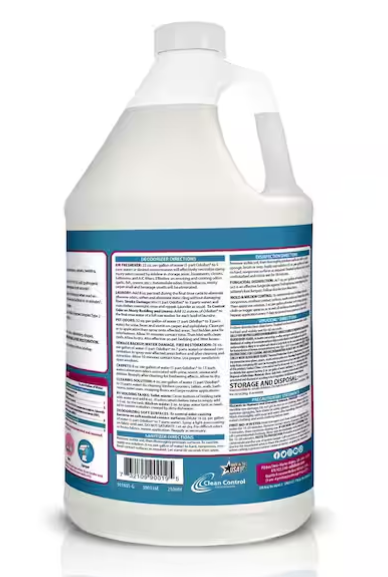 OdoBan 1 Gal. Cotton Breeze Disinfectant and Odor Eliminator, Fabric Freshener, Mold Control, Multi-Purpose Cleaner Concentrate