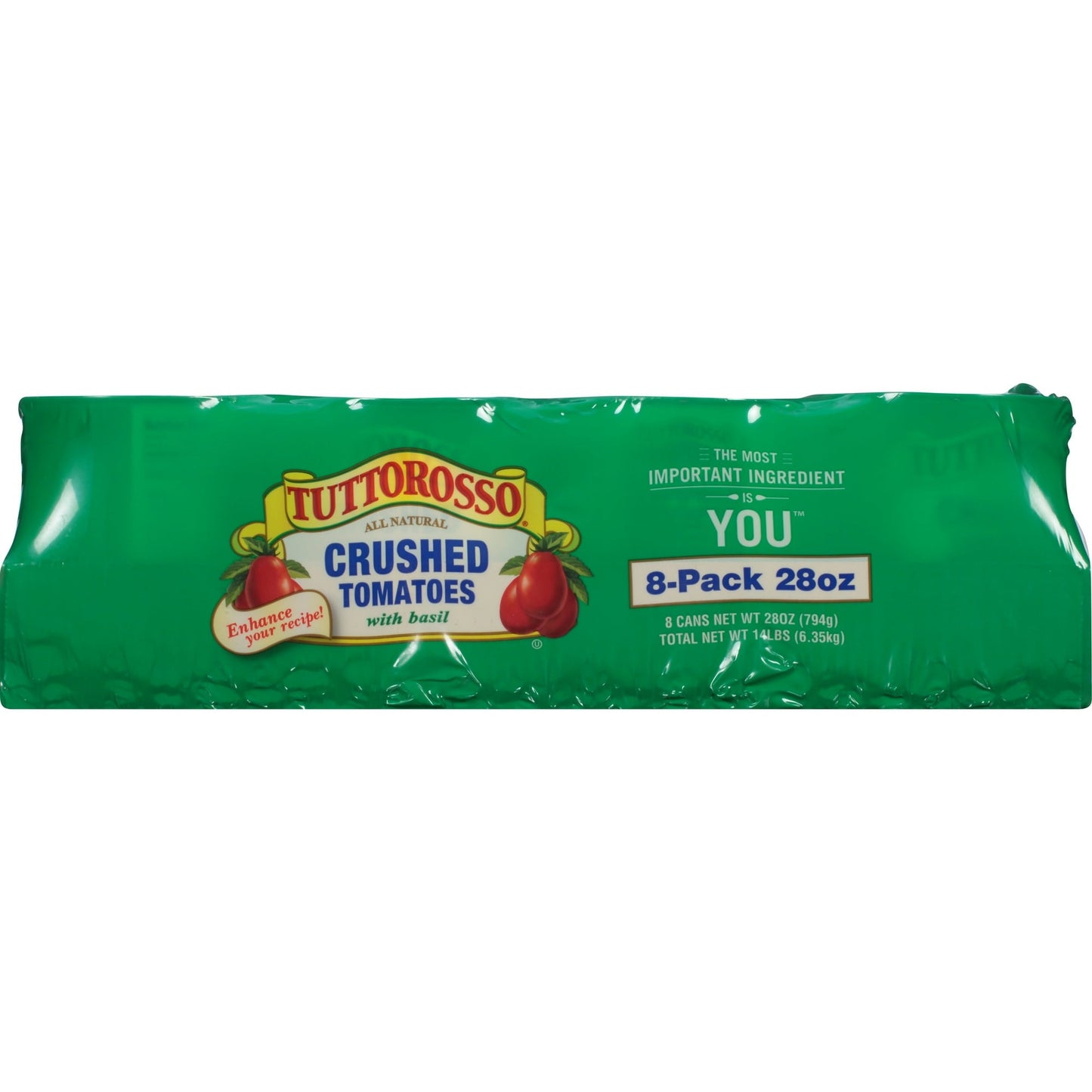 Tuttorosso Crushed Tomatoes with Basil