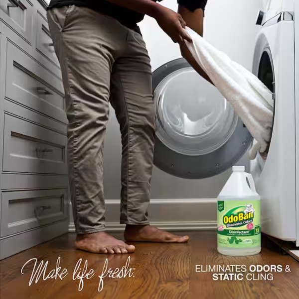 OdoBan 1 Gal. Eucalyptus Disinfectant and Odor Eliminator, Fabric Freshener, Mold Control, Multi-Purpose Cleaner Concentrate