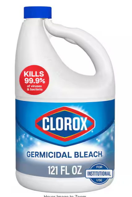 Clorox 121 oz. Concentrated Germicidal Disinfecting Bleach Cleaner