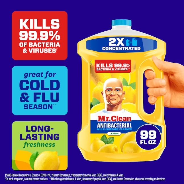 Mr. Clean 99 -fl oz Lemon Disinfectant Liquid All-Purpose Cleaner