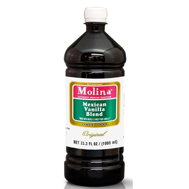Molina Vanilla Extract – 33.3 fl oz Bottle