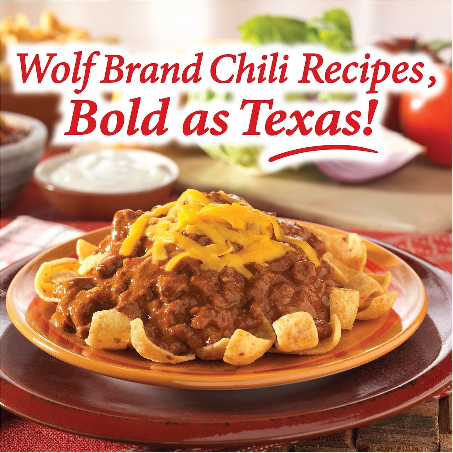 Wolf Brand Chili – No Beans, 15 oz (6-Pack)