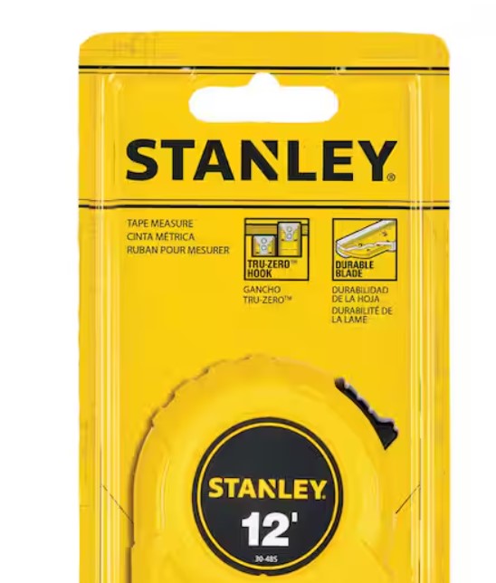 Stanley 12 ft. x 1/2 in. Tape Measure
