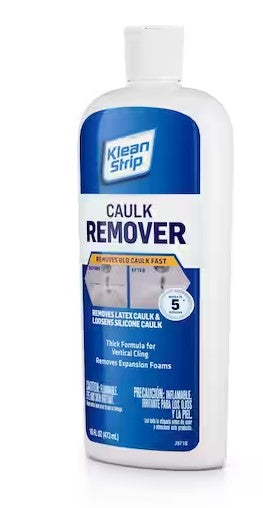 Caulk & Sealant Remover – 16 oz, Fast-Acting Multi-Surface Gel