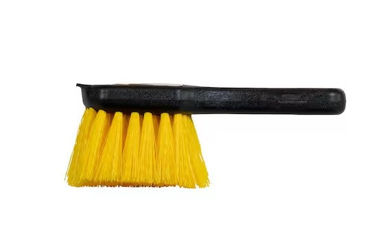 8.5 Inch Heavy Duty Gong Brush Cleaning Brush with Scraper Edge