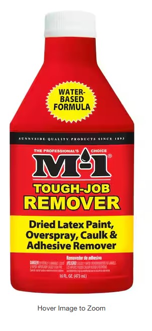 M-1 Tough Job Remover (Water-Based Formula) – 16 oz Multi-Purpose Cleaner