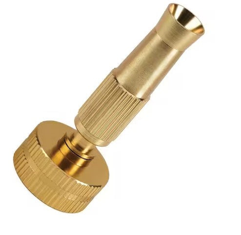 Heavy Duty Metal Hose Nozzle Adjustable Spray Garden Water Nozzle