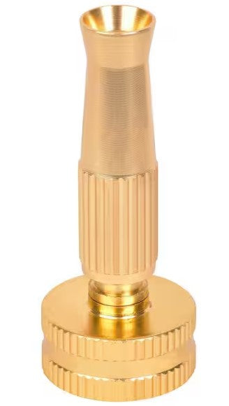 Heavy Duty Metal Hose Nozzle Adjustable Spray Garden Water Nozzle