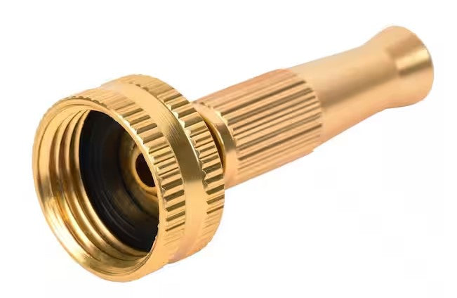 Heavy Duty Metal Hose Nozzle Adjustable Spray Garden Water Nozzle
