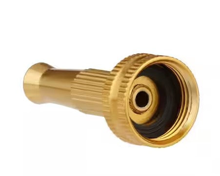 Heavy Duty Metal Hose Nozzle Adjustable Spray Garden Water Nozzle