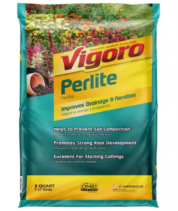 Vigoro Organic Perlite Soil Amendment 8 Qt