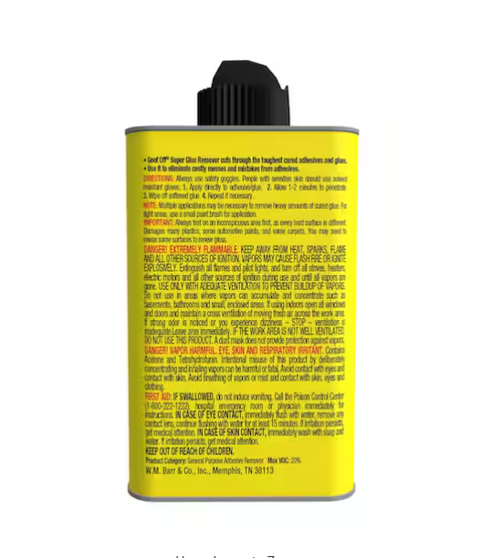 4 oz. Super Glue Remover