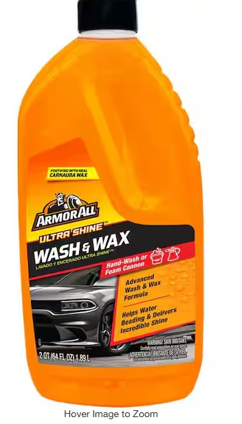 Armor All Ultra Shine Wash and Wax – 64 fl oz