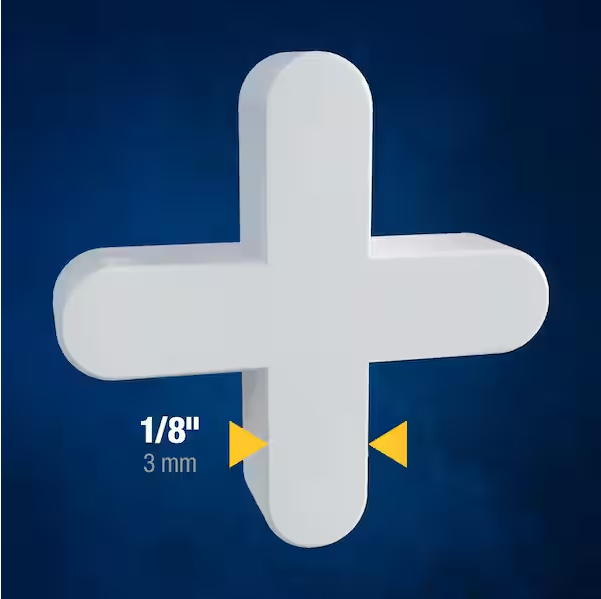 1/8 in. Traditional Flexible Tile Spacers (500 Pack)