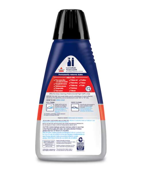 BISSELL PRO OXY Spot and Stain Carpet cleaner Liquid 32-oz